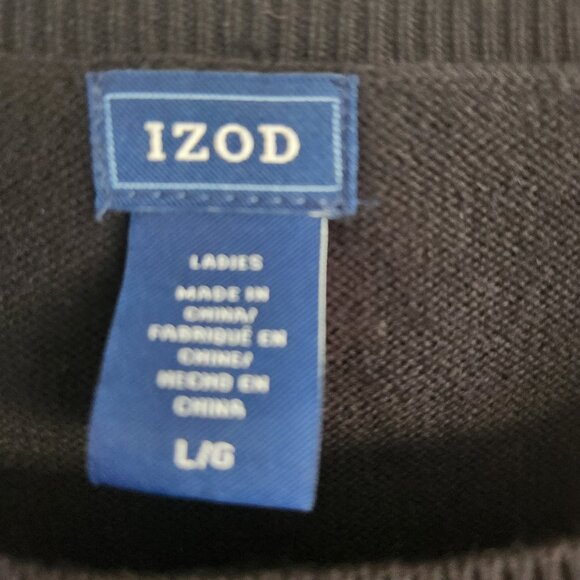 $ IZOD Argyle Knit Sweater (Size L) - Picture 2 of 3